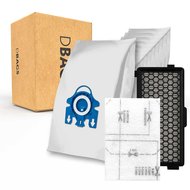 DBAGS Miele GN 3D HyClean ServiceBox (10 Stofzuigerzakken + HEPA Filter + Motorfilter)