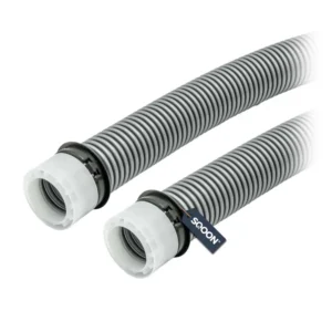 Reparatieslang incl dop, ring 180cm zilver